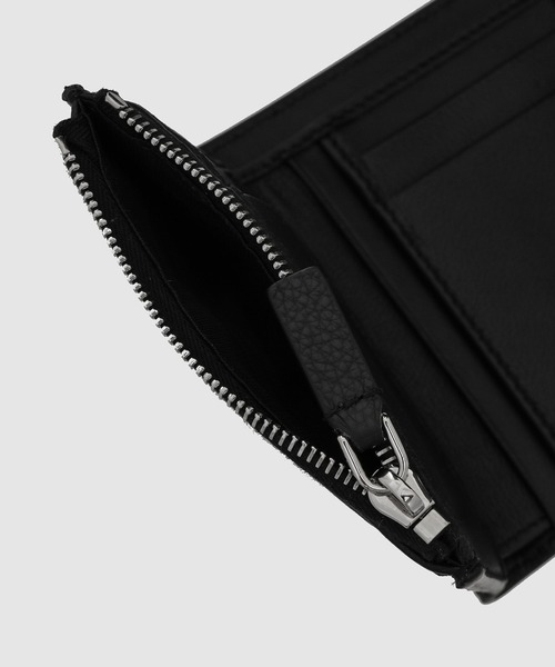 MARNI（マルニ）の「CALF LEATHER MENDING / スクエアフラップウォレット（財布・レディース・ベージュ/ブラック・ONE SIZE）」の6枚目の写真