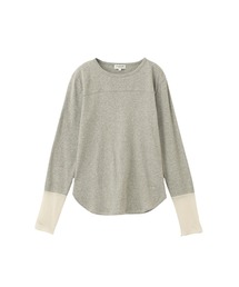 袖メロウ使いTシャツ