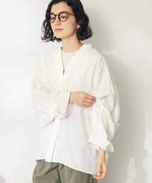 CRAFT STANDARD BOUTIQUE | コクーンドルマンシャツチュニック(チュニック)
