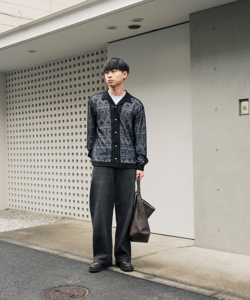COLIN(コリン)の「COLIN:MONOTONE LACE SHIRTS / モノトーン レース シャツ(シャツ/ブラウス・メンズ・ブラック・M/L)」の9枚目の写真