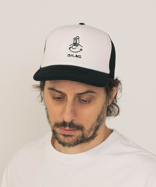 SILAS（サイラス）の「SILASxMAW MikeL TRUCKER CAP（キャップ・メンズ・ブラック・ONE SIZE）」の2枚目の写真