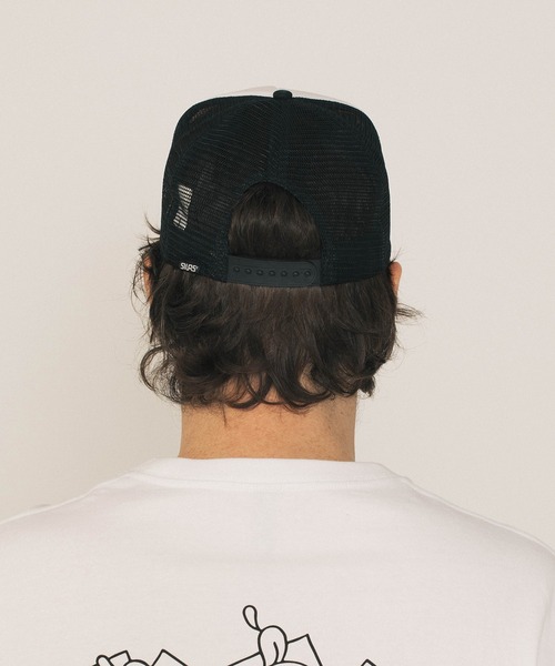 SILAS（サイラス）の「SILASxMAW MikeL TRUCKER CAP（キャップ・メンズ・ブラック・ONE SIZE）」の4枚目の写真