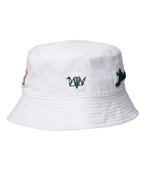 Liberaiders(リベレイダース)の「Liberaiders/リベレイダース CHAMPIONSHIP BUCKET HAT 刺繍バケットハット(ハット・メンズ・ブラック/ホワイト・L/XL)」の8枚目の写真