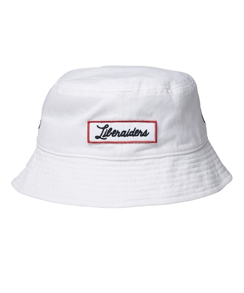 Liberaiders(リベレイダース)の「Liberaiders/リベレイダース CHAMPIONSHIP BUCKET HAT 刺繍バケットハット(ハット・メンズ・ブラック/ホワイト・L/XL)」の9枚目の写真
