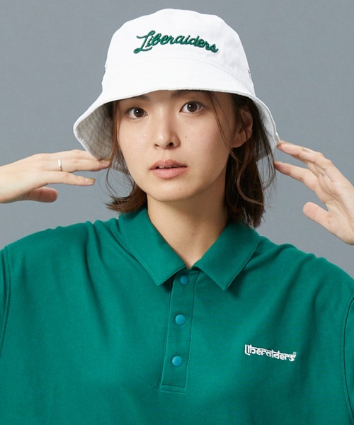Liberaiders(リベレイダース)の「Liberaiders/リベレイダース CHAMPIONSHIP BUCKET HAT 刺繍バケットハット(ハット・メンズ・ブラック/ホワイト・L/XL)」の12枚目の写真