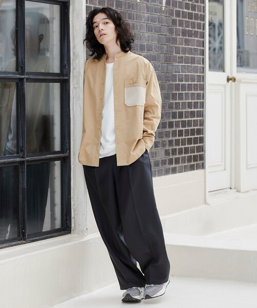 coen(コーエン)の「<Parknik>アウトドアシャツ(シャツ/ブラウス・メンズ・パープル/ベージュ/ブラック・XL/L/M)」の12枚目の写真