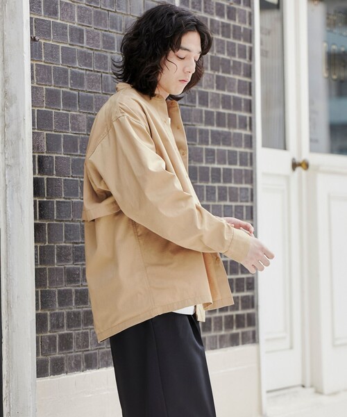 coen(コーエン)の「<Parknik>アウトドアシャツ(シャツ/ブラウス・メンズ・パープル/ベージュ/ブラック・XL/L/M)」の13枚目の写真