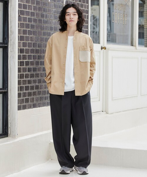 coen(コーエン)の「<Parknik>アウトドアシャツ(シャツ/ブラウス・メンズ・パープル/ベージュ/ブラック・XL/L/M)」の14枚目の写真