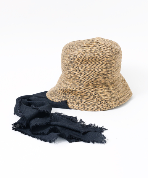 qualite（カリテ）の「【La maisonde lyllis】クロッシェ（ハット・レディース・ベージュ・フリー）」の5枚目の写真