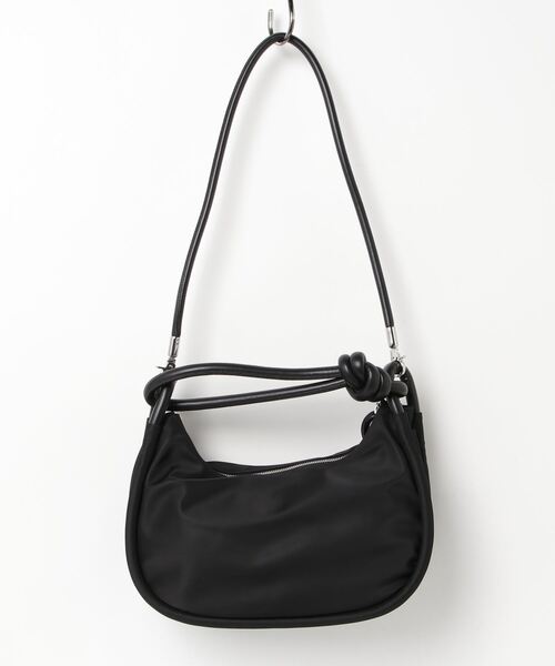 GANNI（ガニー）の「GANNI Knot Baguette ガニー ノット ハンドバッグ（ハンドバッグ・レディース・ブラック・FREE）」の8枚目の写真
