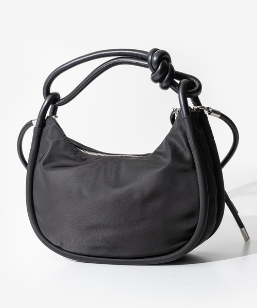 GANNI（ガニー）の「GANNI Knot Baguette ガニー ノット ハンドバッグ（ハンドバッグ・レディース・ブラック・FREE）」の10枚目の写真