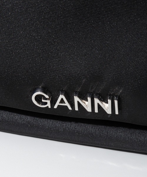 GANNI（ガニー）の「GANNI Knot Baguette ガニー ノット ハンドバッグ（ハンドバッグ・レディース・ブラック・FREE）」の14枚目の写真