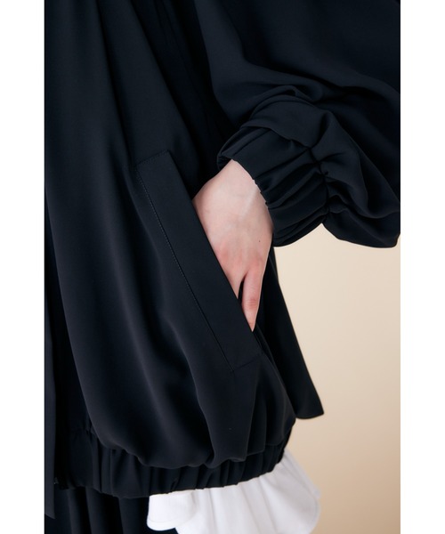 ENFOLD TACK BLOUSON エンフォルド タックブルゾン36サイズ ENFOLD - ENFOLD TACK BLOUSONの通販 by s.e｜エンフォルドなら