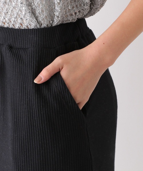 LEPSIM（レプシィム）の「【WEB限定アイテム】テレコナロースカート　113936（スカート・レディース・アイボリー/イエロー/ピンク/ブラック・FREE）」の21枚目の写真