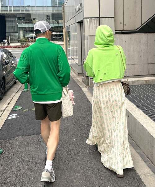 Alley by w closet（アリーバイダブルクローゼット）の「【Alley】リボンレースロングスカート（スカート・レディース・ベージュ/ピンク・FREE）」の17枚目の写真