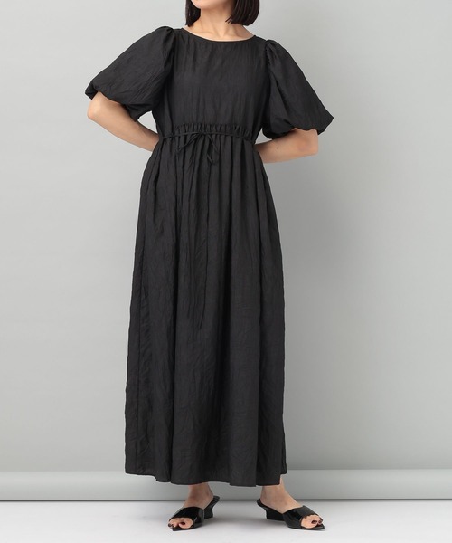 e/rm（イーアールエム）の「【e/rm】ワッシャードレスワンピース（ワンピース・レディース・ブラック/グリーン/アイボリー/イエロー系その他・FREE）」の20枚目の写真