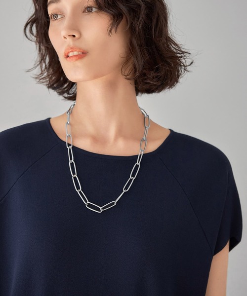 STYLE DELI（スタイルデリ）の「新涼感ポケットポイントワンピース（ワンピース・レディース・ネイビー/ベージュ系その他/チャコールグレー・FREE）」の8枚目の写真