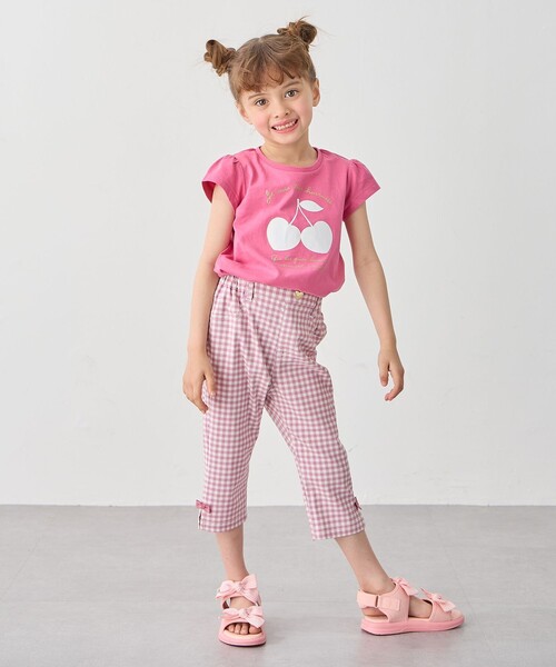 ANY（エニィ）の「【水で色が変わる】接触冷感 しろくま ミラクルプリント Tシャツ（Tシャツ/カットソー・キッズ・ピンク系/ライラック系/ライトイエロー系・90/110/130/100/120）」の11枚目の写真