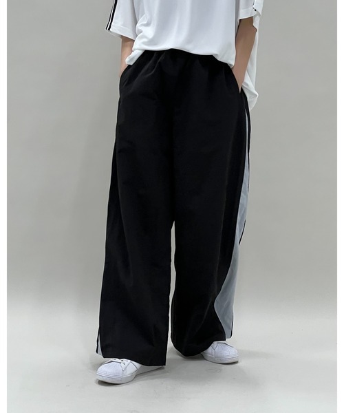3.3 Field Trip （3.3フィールドトリップ）の「3.3 Field Trip／SIDE ZIP NYLONパンツ（その他パンツ・メンズ・ブラック/ホワイト・MEDIUM/LARGE）」の10枚目の写真