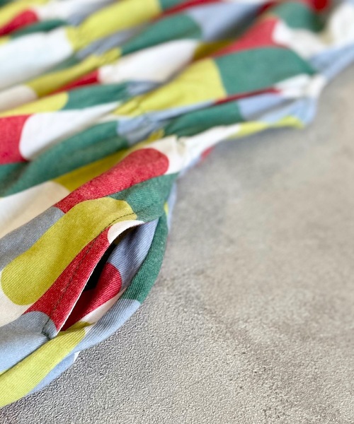 Life Support Products（ライフサポートプロダクツ）の「タンクトップ総柄ワンピース（80～150cm）（ワンピース・キッズ・ストライプ/チェック/マルチ/オフホワイト・80/90/95/100/110/120/130/140/150）」の10枚目の写真