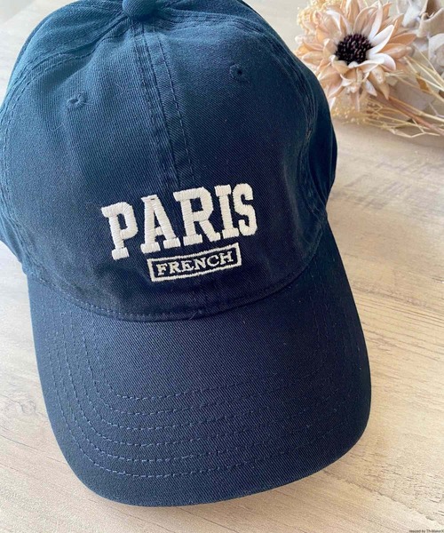 TONE SELECT GOODS（トーンセレクトグッズ）の「pur chouchou/ロゴ刺繍キャップ P4272（キャップ・レディース・ネイビー/アイボリー/ブラック/ブラック系その他/ブラウン系その他/ブラウン・FREE）」の9枚目の写真