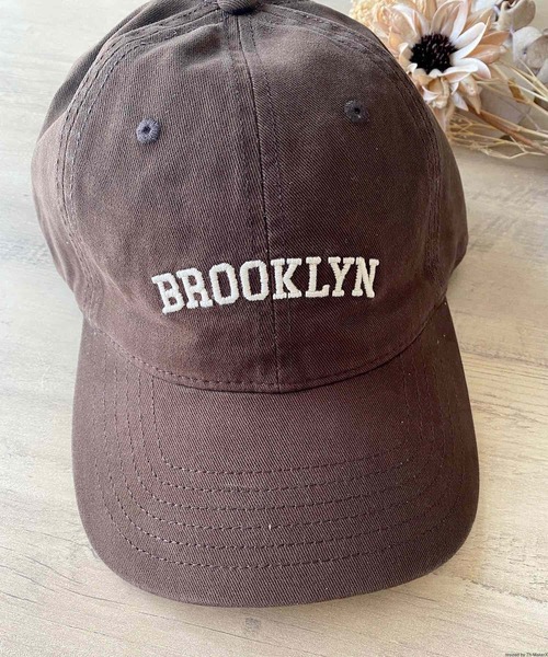 TONE SELECT GOODS（トーンセレクトグッズ）の「pur chouchou/ロゴ刺繍キャップ P4272（キャップ・レディース・ネイビー/アイボリー/ブラック/ブラック系その他/ブラウン系その他/ブラウン・FREE）」の11枚目の写真