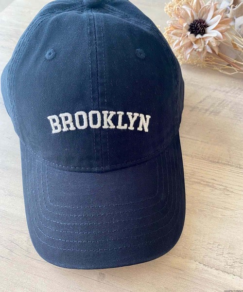 TONE SELECT GOODS（トーンセレクトグッズ）の「pur chouchou/ロゴ刺繍キャップ P4272（キャップ・レディース・ネイビー/アイボリー/ブラック/ブラック系その他/ブラウン系その他/ブラウン・FREE）」の12枚目の写真