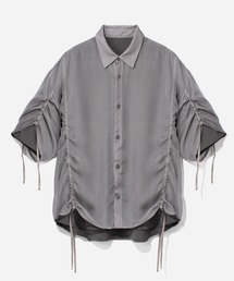 HARE | シアーキリカエギャザーシャツ(HARE)(シャツ/ブラウス)