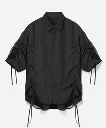 HARE | シアーキリカエギャザーシャツ(HARE)(シャツ/ブラウス)