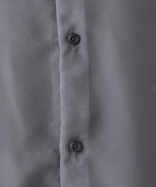 HARE（ハレ）の「シアーキリカエギャザーシャツ(HARE)（シャツ/ブラウス・メンズ・ブラック/グレー・FREE）」の19枚目の写真