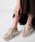 mirem�i�~�����j�́uNuance color line sneaker�i�X�j�[�J�[�j�v�b�x�[�W��
