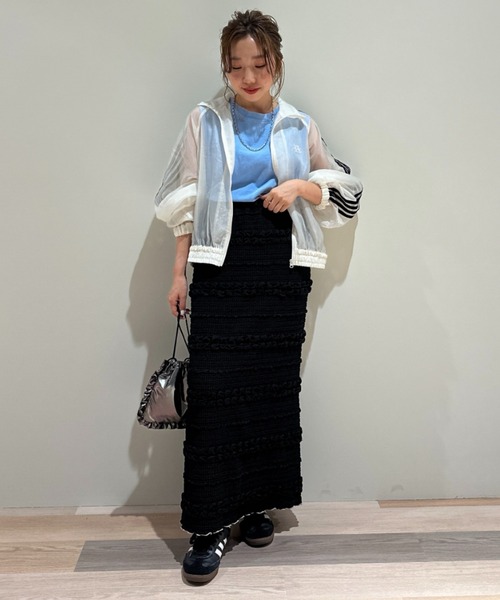 RODEO CROWNS WIDE BOWL（ロデオクラウンズワイドボウル）の「スタッズタンクトップ（タンクトップ・レディース・オフホワイト/サックスブルー/ブラック・FREE）」の17枚目の写真