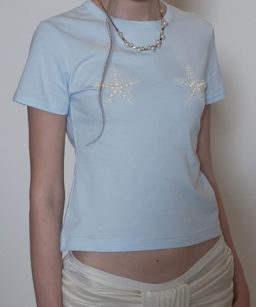 SCULPTOR（スカルプター）の「Pearl Starfish Tee/パールスター