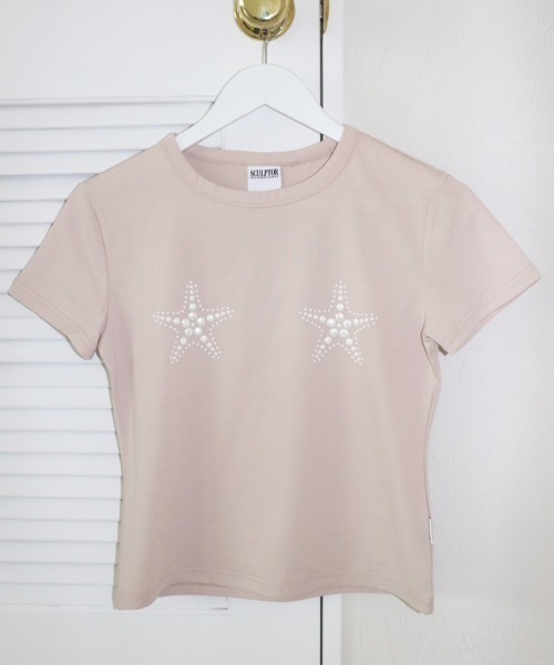 SCULPTOR（スカルプター）の「Pearl Starfish Tee/パールスター