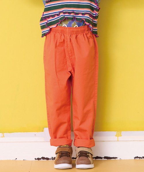 BIG FIELD（ビッグフィールド）の「シェフパンツ（その他パンツ・キッズ・オフホワイト/モスグリーン/ブラウン/チャコール/パープル/バイオレット/チェック/イエロー/オレンジ/エメラルド/ブラック・120/110/100/95/90/80/150/140/130）」の10枚目の写真