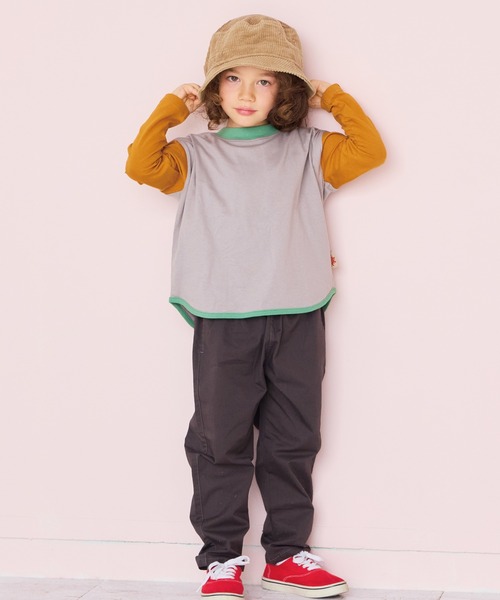 BIG FIELD（ビッグフィールド）の「シェフパンツ（その他パンツ・キッズ・オフホワイト/モスグリーン/ブラウン/チャコール/パープル/バイオレット/チェック/イエロー/オレンジ/エメラルド/ブラック・120/110/100/95/90/80/150/140/130）」の21枚目の写真