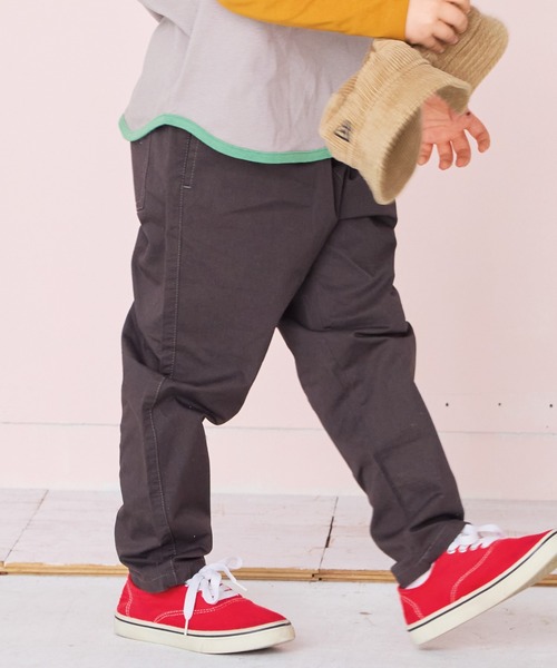 BIG FIELD（ビッグフィールド）の「シェフパンツ（その他パンツ・キッズ・オフホワイト/モスグリーン/ブラウン/チャコール/パープル/バイオレット/チェック/イエロー/オレンジ/エメラルド/ブラック・120/110/100/95/90/80/150/140/130）」の17枚目の写真