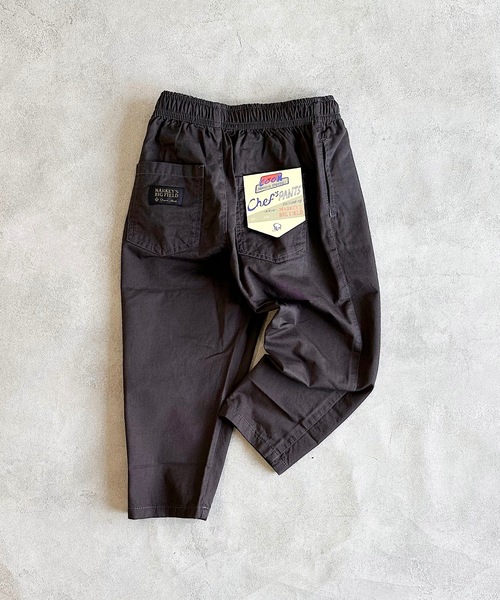 BIG FIELD（ビッグフィールド）の「シェフパンツ（その他パンツ・キッズ・オフホワイト/モスグリーン/ブラウン/チャコール/パープル/バイオレット/チェック/イエロー/オレンジ/エメラルド/ブラック・120/110/100/95/90/80/150/140/130）」の15枚目の写真