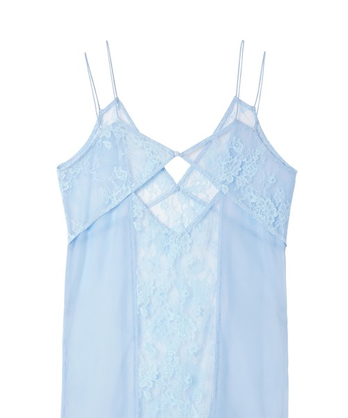 PAMEO POSE（パメオポーズ）の「Layered Sheer Cami Dress