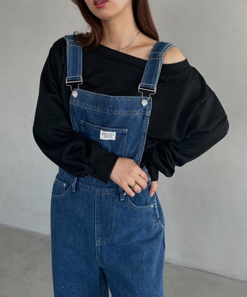 MYMOOD.（マイムード）の「オフショルダースウェットトップス（スウェット・レディース・グレー/ブラック/ホワイト・FREE）」の12枚目の写真