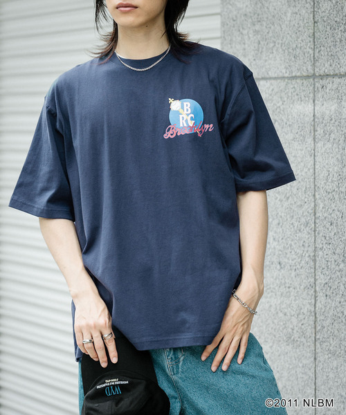SENSE OF PLACE by URBAN RESEARCH（センスオブプレイスバイアーバンリサーチ）の「Negro Leagues　プリントTシャツ B（Tシャツ/カットソー・メンズ・ネイビー/ホワイト・MEDIUM/LARGE）」の9枚目の写真
