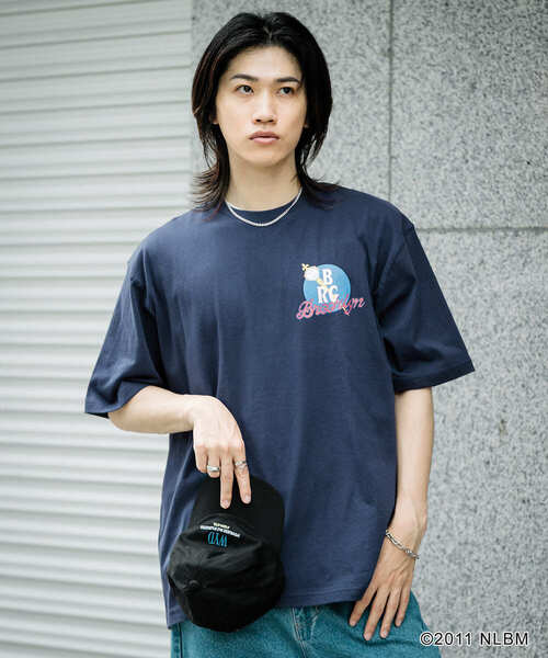 SENSE OF PLACE by URBAN RESEARCH（センスオブプレイスバイアーバンリサーチ）の「Negro Leagues　プリントTシャツ B（Tシャツ/カットソー・メンズ・ネイビー/ホワイト・MEDIUM/LARGE）」の11枚目の写真