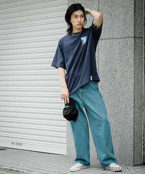 SENSE OF PLACE by URBAN RESEARCH（センスオブプレイスバイアーバンリサーチ）の「Negro Leagues　プリントTシャツ B（Tシャツ/カットソー・メンズ・ネイビー/ホワイト・MEDIUM/LARGE）」の14枚目の写真