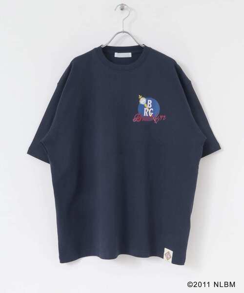 SENSE OF PLACE by URBAN RESEARCH（センスオブプレイスバイアーバンリサーチ）の「Negro Leagues　プリントTシャツ B（Tシャツ/カットソー・メンズ・ネイビー/ホワイト・MEDIUM/LARGE）」の21枚目の写真