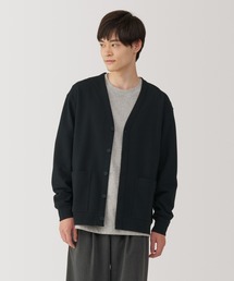 無印良品 | 紳士　二重編みミラノリブＶネックカーディガン(カーディガン/ボレロ)