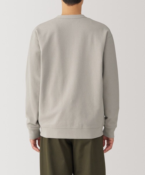 無印良品（ムジルシリョウヒン）の「紳士　二重編みミラノリブＶネックカーディガン（カーディガン/ボレロ・メンズ・ブラック/グレー/ダークグリーン/ブルー・S/M/L/XL）」の14枚目の写真