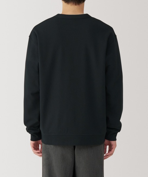 無印良品（ムジルシリョウヒン）の「紳士　二重編みミラノリブＶネックカーディガン（カーディガン/ボレロ・メンズ・ブラック/グレー/ダークグリーン/ブルー・S/M/L/XL）」の7枚目の写真