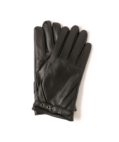 Ray BEAMS（レイビームス）の「レザー ベルト グローブ（手袋・レディース・レッド/ブラウン系その他3/ブラック・ONE SIZE）」の10枚目の写真