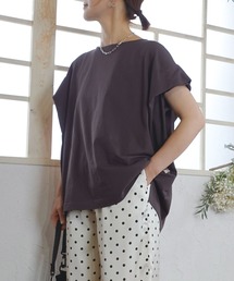 CORNERS | USAコットンタックスリーブTシャツ(Tシャツ/カットソー)