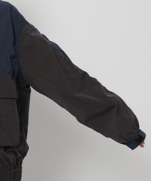 niko and...（ニコアンド）の「切り替えポケットマウンテンパーカー（マウンテンパーカー・レディース・ボルドー/ネイビー/アイボリー・LARGE/MEDIUM）」の16枚目の写真